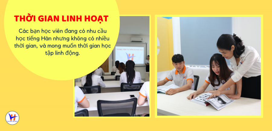 Khoá học tiếng Hàn cấp tốc tại HVC
