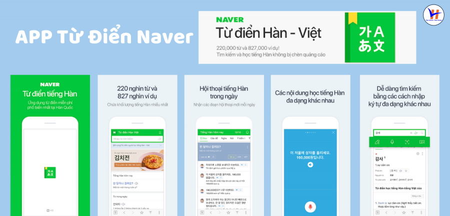 App từ điển tiếng hàn Naver