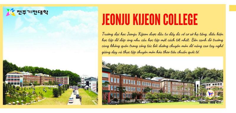 Cao đẳng Jeonju kijeon - du học Hàn Quốc