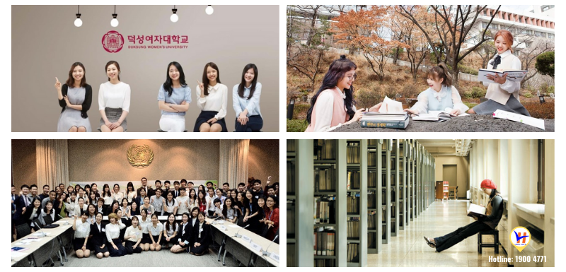 Trường đại học nữ sinh Duksung - Đại học đẹp nhất Seoul