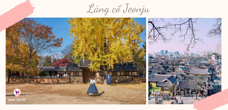 Du lịch Jeonju - Làng cổ Jeonju