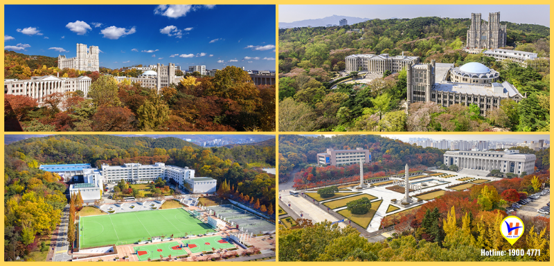 Top 15 trường đại học tốt nhất tại thành phố Gyeonggi