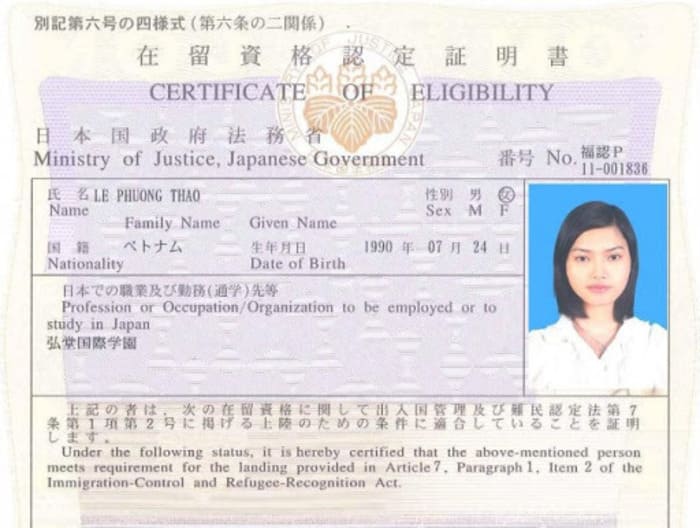 hồ sơ đi du học nhật