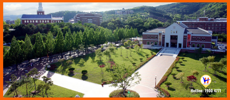 Trường Đại học Keimyung - Trường đại học đẹp nhất Daegu