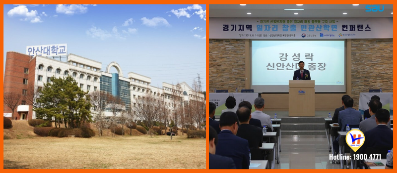 Trường Đại học Shin ansan - Nơi nuôi dưỡng kỹ thuật viên chuyên nghiệp