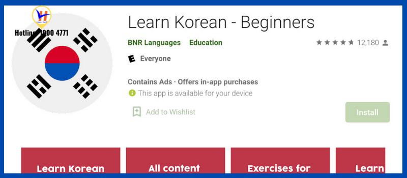 Top 10 ứng dụng học tiếng Hàn Quốc miễn phí tốt nhất hiện nay