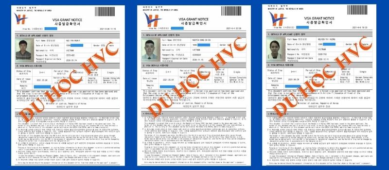 Visa du học Hàn Quốc dành cho học viên lớn tuổi HVC K27