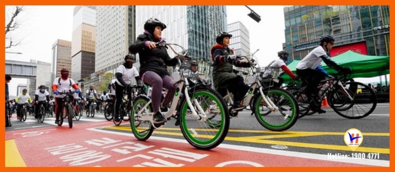 Hướng dẫn cách thuê xe đạp công cộng ở Seoul
