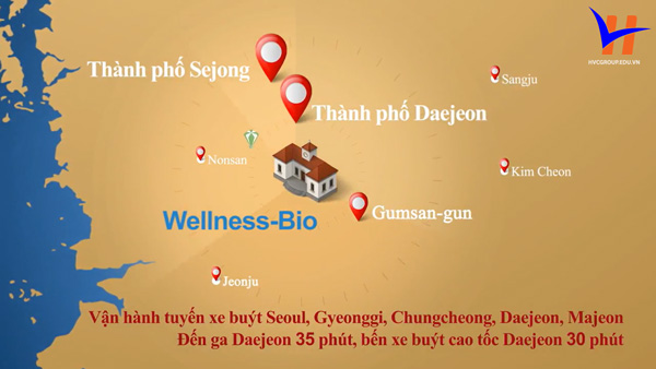Trường Đại học Joongbu Campus Wellness Bio