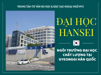 Trường Đại học Hansei - Trường đại học chất lượng tại Gyeonggi