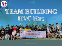THÔNG BÁO: CHƯƠNG TRÌNH TEAM BUILDING - GẮN KẾT DU HỌC SINH HVC K25
