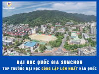 Trường Đại học Quốc gia Sunchon - top trường Đại học Công lập lớn nhất Hàn Quốc