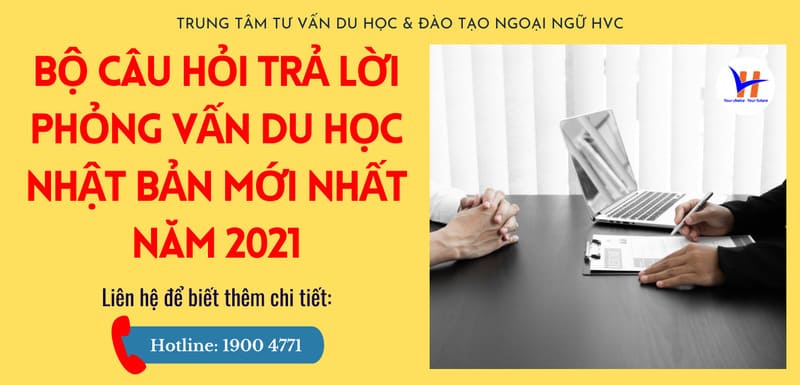 cách trả lời phỏng vấn du học nhật bản