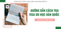 Hướng dẫn chi tiết các bước kiểm <strong>tra visa du học Hàn Quốc</strong>