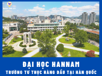 Trường Đại học Hannam - Top 3 đại học tốt nhất khu vực Daejeon