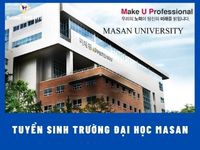 Tuyển sinh Đại học Masan